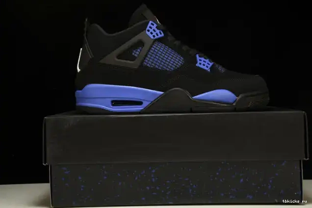 Cheap TB Black Jordan 4 Retro CT8527-018 Royal Game 0421